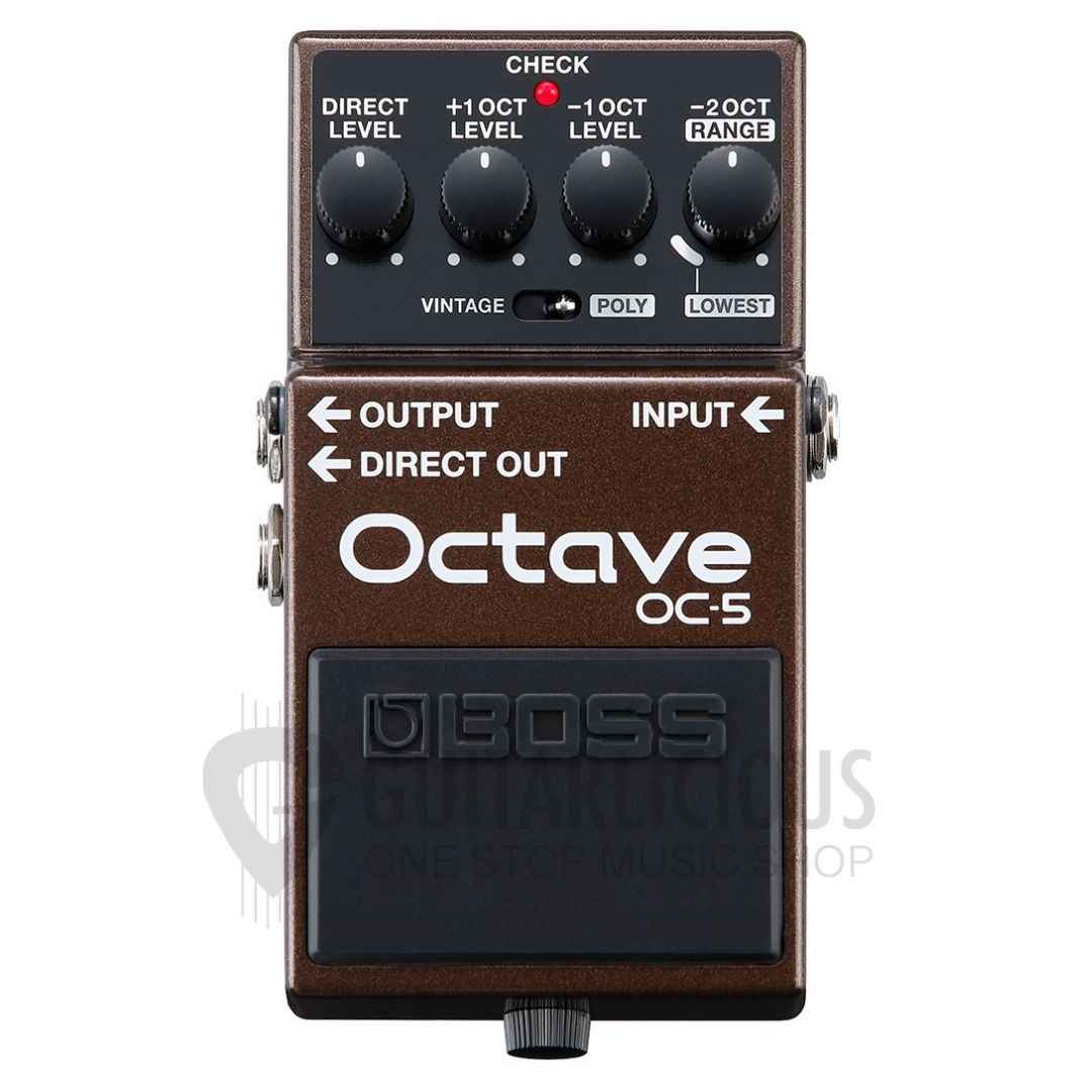 BOSS OC-5 Octave Guitar Effects Pedal