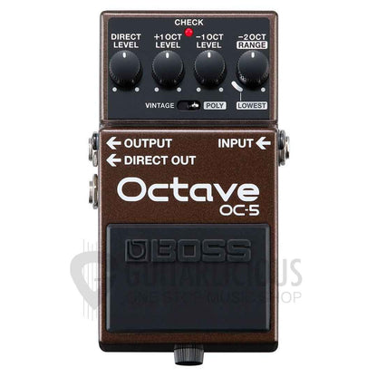 BOSS OC-5 Octave Guitar Effects Pedal