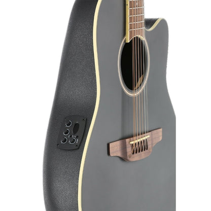 Ovation Applause E-Acoustic Guitar AB2412II Mid Cutaway 12-string Black