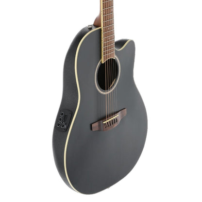 Ovation Applause E-Acoustic Guitar AE44II Mid Cutaway Black