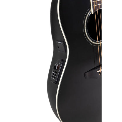 Ovation E-Acoustic Guitar Celebrity CS Standard Mid Cutaway Black