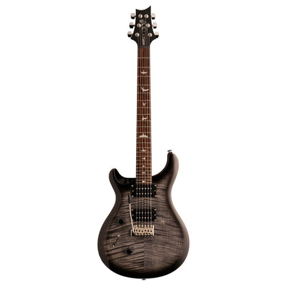 PRS SE Custom 24 Electric Guitar w/Bag, Charcoal Burst (left handed)