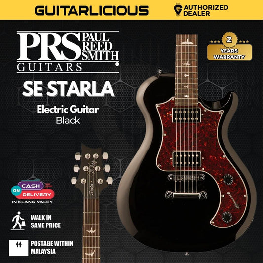 PRS SE Starla Electric Guitar w/Bag, Black