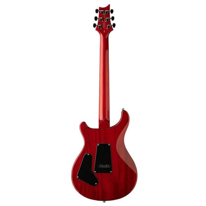 PRS SE Custom 24 Electric Guitar w/Bag, Charcoal Cherry Burst