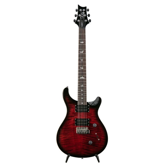 PRS SE Custom 24 Electric Guitar w/Bag, Fire Red