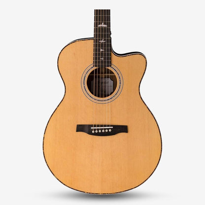 PRS SE A40E Angelus Hollow Body Acoustic-Electric Guitar with Fishman Equalizer Pick up - Natural ( A40-E / A 40E )