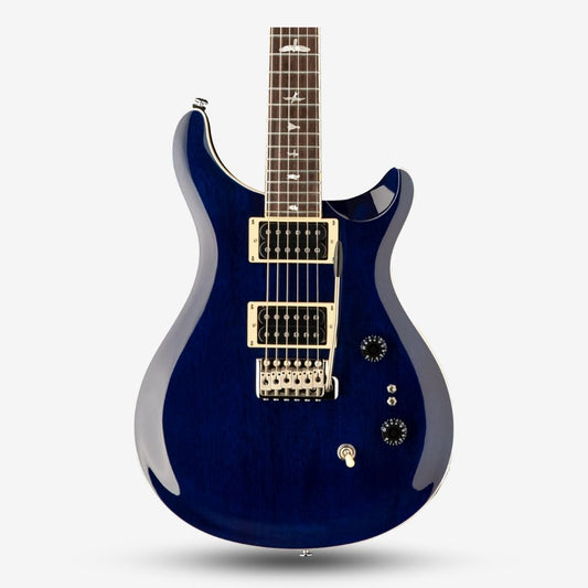 PRS SE Standard 24-08 Electric Guitar with Bag, Translucent Blue ( Standard24-08 / Standard-24-08 / Standard 2408 )