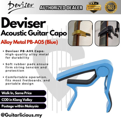 Capo Guitar for Electric and Acoustic Guitar - PB-A05