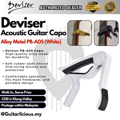 Capo Guitar for Electric and Acoustic Guitar - PB-A05