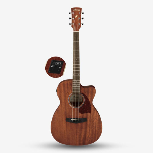 Ibanez PC12MHCE Acoustic Guitar with 4 band EQ Open Pore Natural ( PC12MH-CE / PC12 )