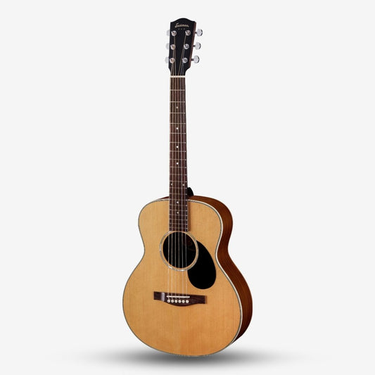 Eastman PCH2-TG Travel Size Small-Body Acoustic Guitar, Solid Thermo-Cured Sitka Spruce Top - Natural ( PCH2 TG / NAT )