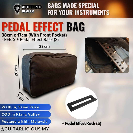Pedal Effect Bag (With Front Pocket) + Pedal Effect Rack