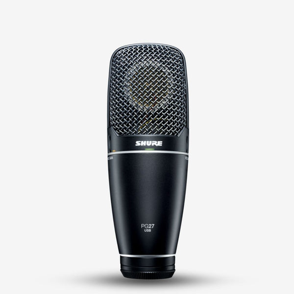 Shure PG27USB Side Address Condenser Microphone for USB Plug & Play -(Showroom Clearance)