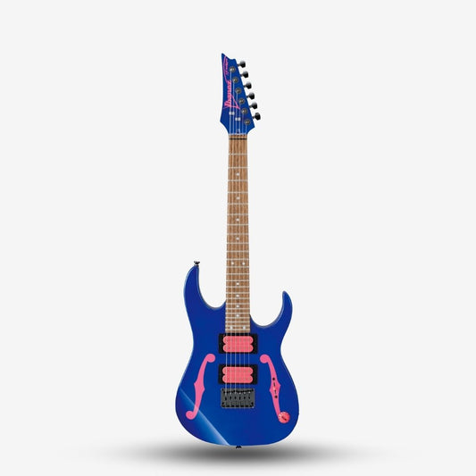 Ibanez Paul Gilbert Signature MiKro Electric Guitar, Jewel Blue (PGMM11)