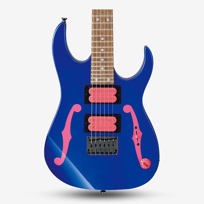 Ibanez Paul Gilbert Signature MiKro Electric Guitar, Jewel Blue (PGMM11)