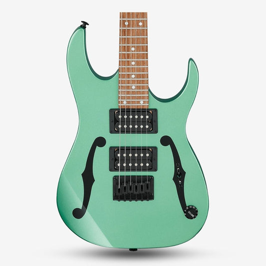 Ibanez Paul Gilbert Signature MiKro Electric Guitar, Metallic Light Green (PGMM21)