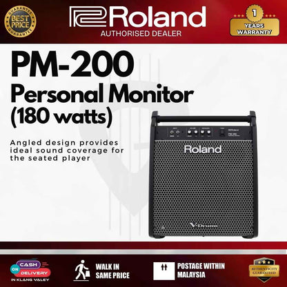 Roland PM-200 180-watt 1x12 Drum Monitor