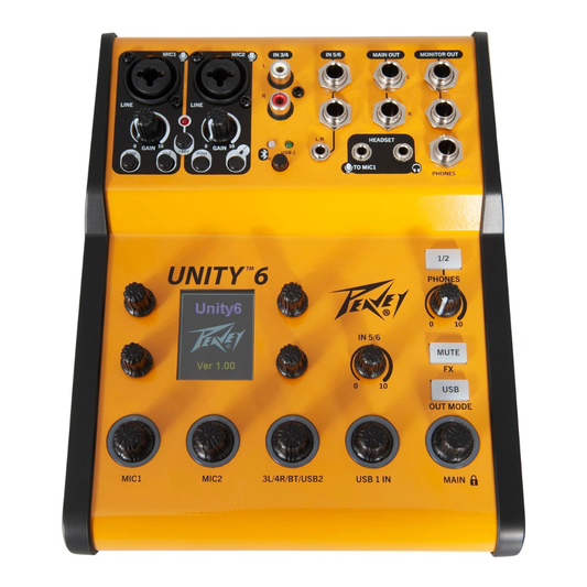 Peavey Unity 6 Digital Mixer