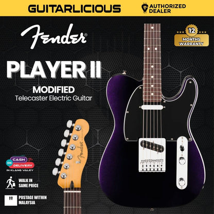 Fender Player II Modified Telecaster Electric Guitar, RW FB, Dusk