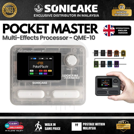 Sonicake Pocket Master Multi-Effects Processor - (  QME-10 / QME 10 )