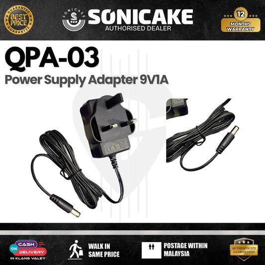 SONICAKE QPA-03 Power Supply Adapter 9V1A - ( QPA-03 )