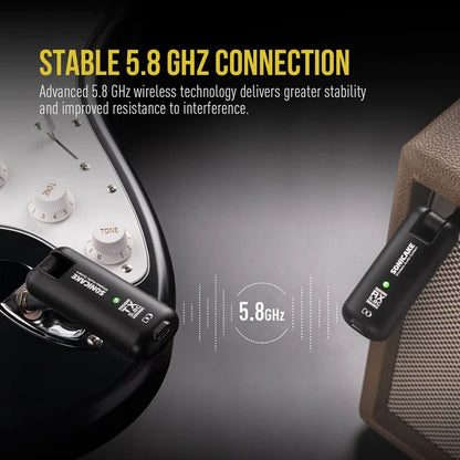Sonicake 5.8 GHz Wireless Guitar System - QWS-20