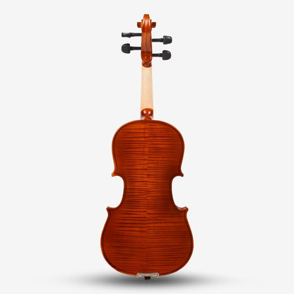 Tayste Solid Top Spruce Violin - Flame Maple Body with Solid Top Spruce, R-80s (Full Size, 4/4)