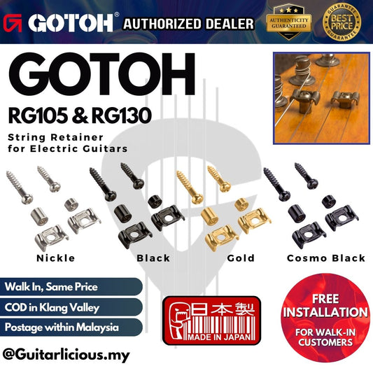 GOTOH RG105 & RG130 String Retainer for Electric Guitar ( RG-105 / RG-130 / RG )