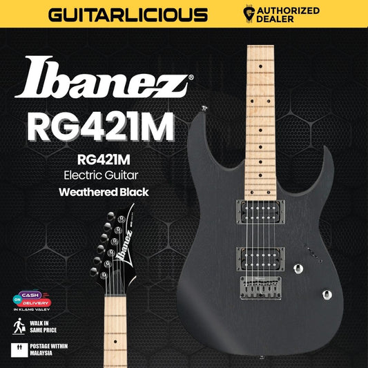 Ibanez RG421M Electric Guitar - Weathered Black