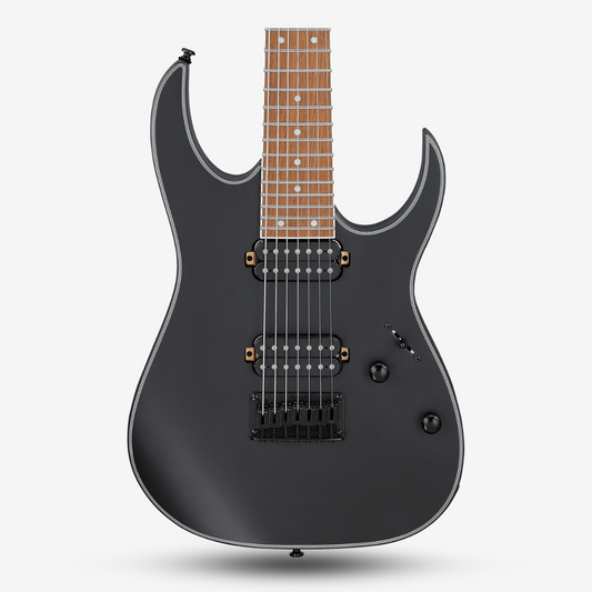 Ibanez RG7421EX RG Standard Series 7 String Electric Guitar - Black Flat ( RG7421EX-BKF )