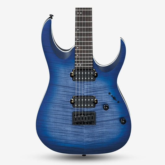 Ibanez RGA42FM Electric Guitar with HH Pick up - Blue Lagoon Burst Flat ( RGA42FM-BLF / RGA )