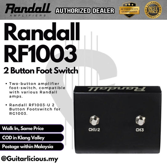 Randall RF1003 2 Button Foot Switch