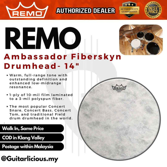 Remo Ambassador Fiberskyn Drumhead - 14"
