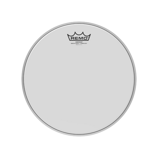 Remo Emperor Smooth White Crimplock Tenor Drumhead / Drum Skin- 14 inch