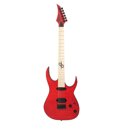 Solar SB1.6HFBR Flame Blood Red Matte Electric Guitar