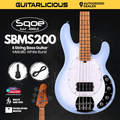 SQOE SBMS200 4 String Bass Guitar - ( SBMS200 /  SBM S200 /  SBM - S200 )