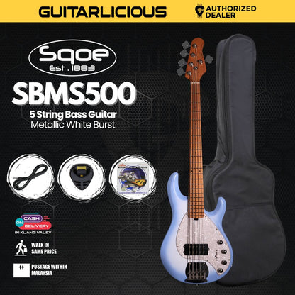 SQOE SBMS500 5 String Bass Guitar