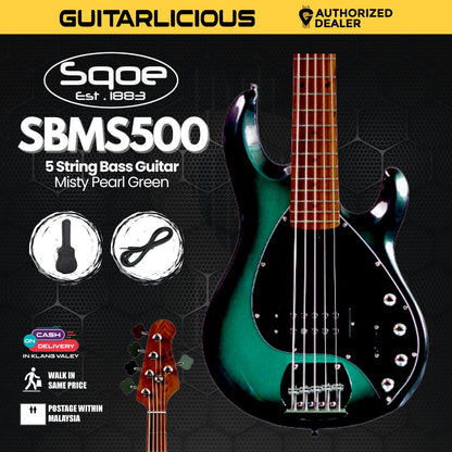 SQOE SBMS500 5 String Bass Guitar