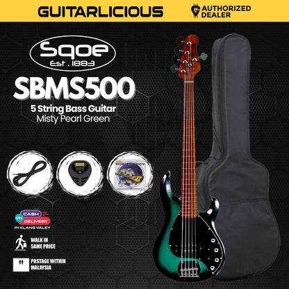 SQOE SBMS500 5 String Bass Guitar
