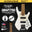 SQOE SBWT750 Warrior Headless 5 String Bass Guitar w Roasted Maple Neck