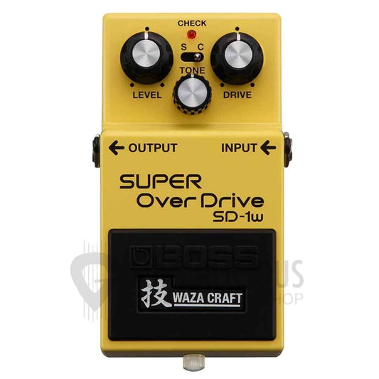 BOSS SD-1W Super Overdrive Waza Craft Guitar Effects Pedal