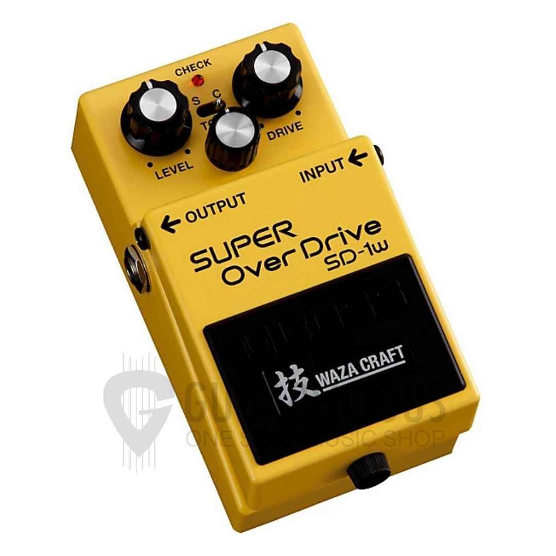 BOSS SD-1W Super Overdrive Waza Craft Guitar Effects Pedal