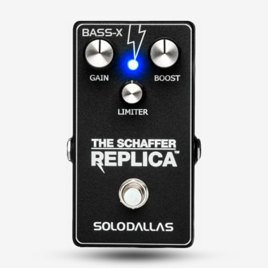 SoloDallas The Schaffer Replica - BASS-X / Bass Pedal - SD-BSX-BLK