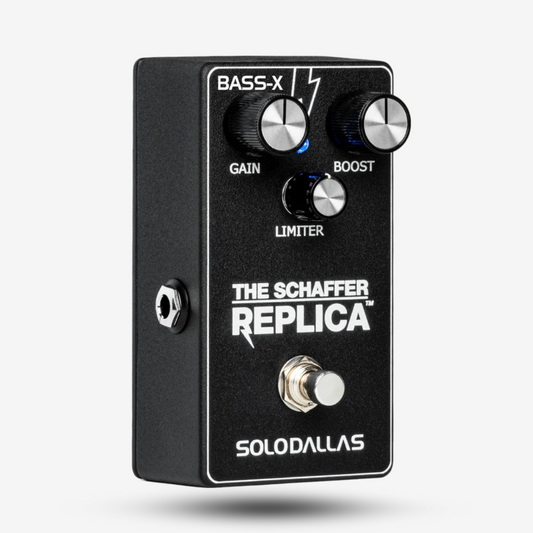 SoloDallas The Schaffer Replica - BASS-X / Bass Pedal - SD-BSX-BLK