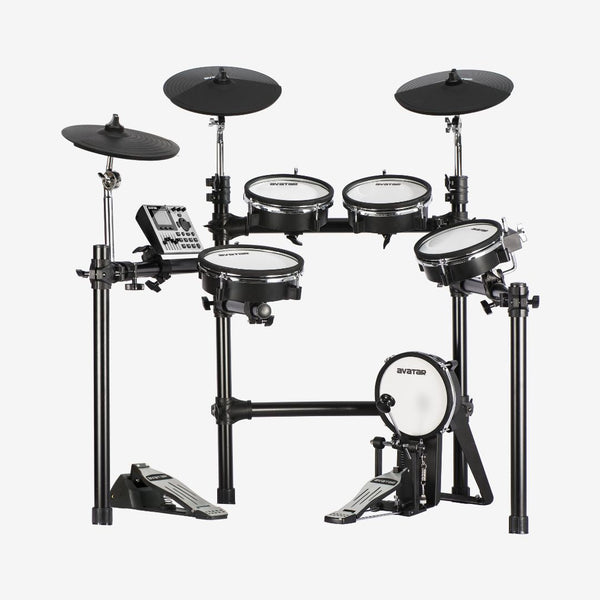 Avatar SD201-1S Professional Dual Triggering 8-Piece Mesh Kit Electric Drum Set ( Showroom Unit)