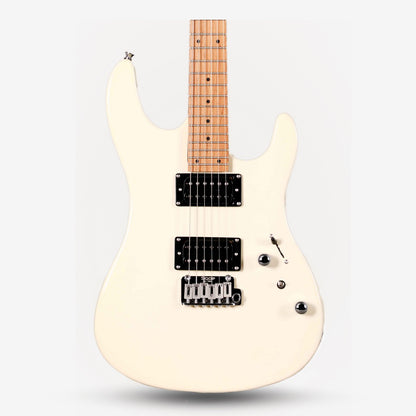 SQOE SEIB450 Double Cutaway Body HH Electric Guitar Roasted Maple Fretboard ( SEIB / SEIB-450 / SEIB 450 )