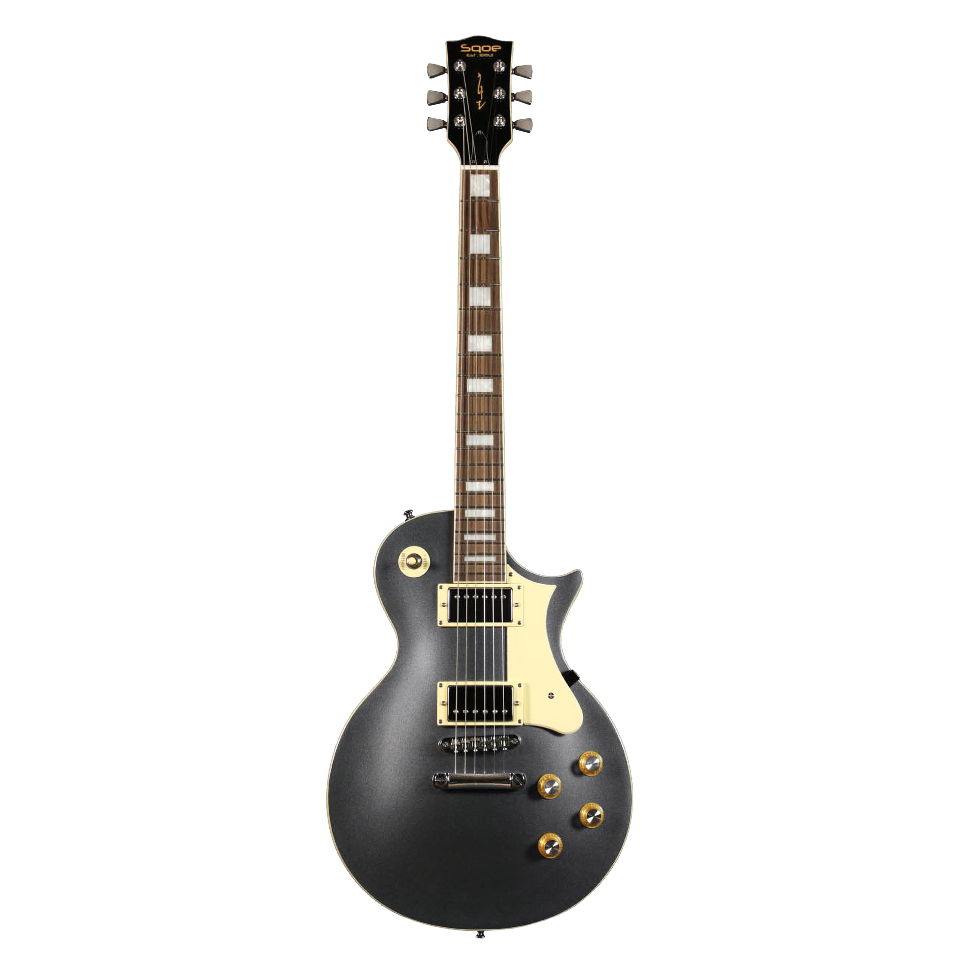 SQOE SELP110 Les Paul Body HH Electric Guitar Rosewood Fretboard (SELP-110/SELP110 / LP )