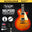 SQOE SELP220 Flame Mahogany Les Paul HH Electric Guitar Rosewood Fretboard