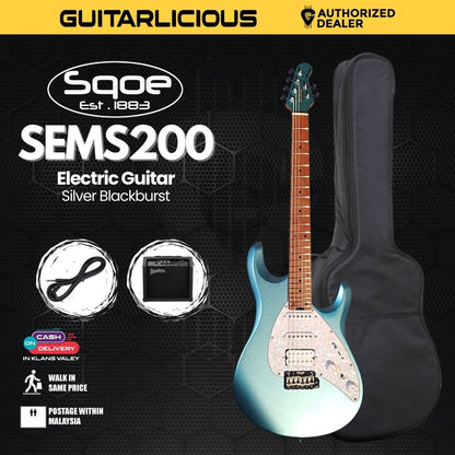 SQOE SEMS200 Electric Guitar - (  SEMS-200 /  SEMS200 / SEMS  )