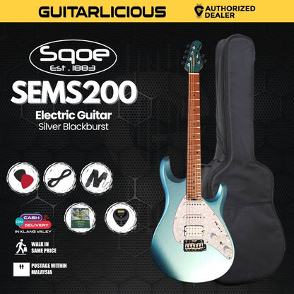 SQOE SEMS200 Electric Guitar - (  SEMS-200 /  SEMS200 / SEMS  )